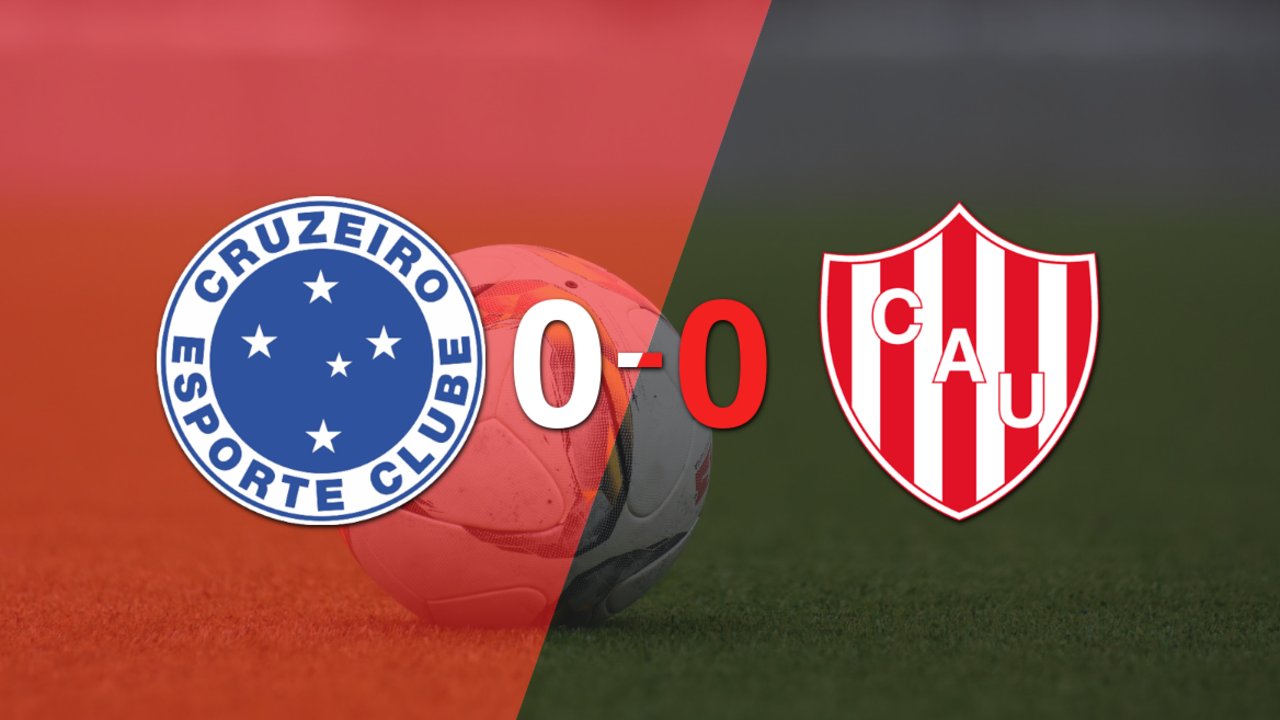 Cero a cero terminó el partido entre Cruzeiro y Unión