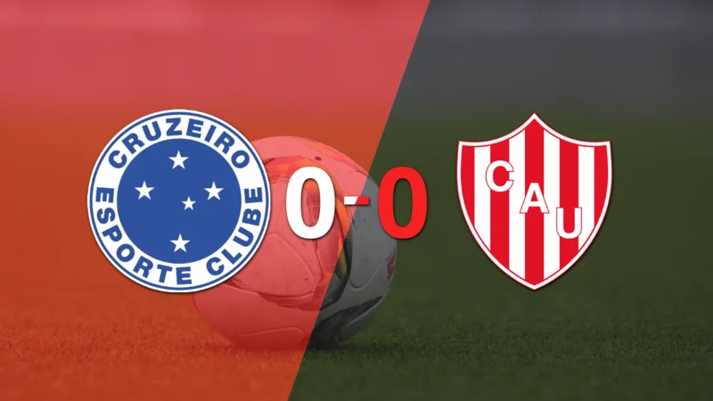 Cero a cero terminó el partido entre Cruzeiro y Unión