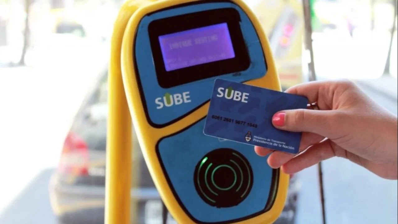 sube, transporte público, boleto, trenes, colectivos, subte