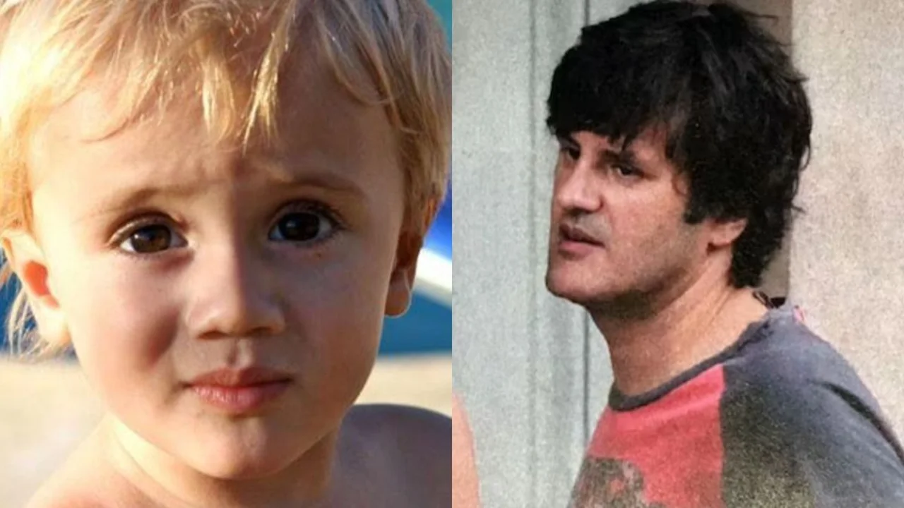 Alejandro hijo de Ciro Martínez en el recital de Los Piojos
