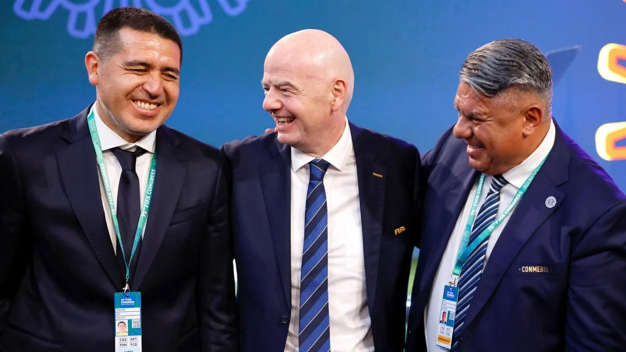 Boca, FIFA, Mundial de Clubes, Gianni Infantino, Juan Román Riquelme