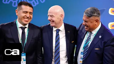 Boca, FIFA, Mundial de Clubes, Gianni Infantino, Juan Román Riquelme Boca, FIFA, Mundial de Clubes, Gianni Infantino, Juan Román Riquelme