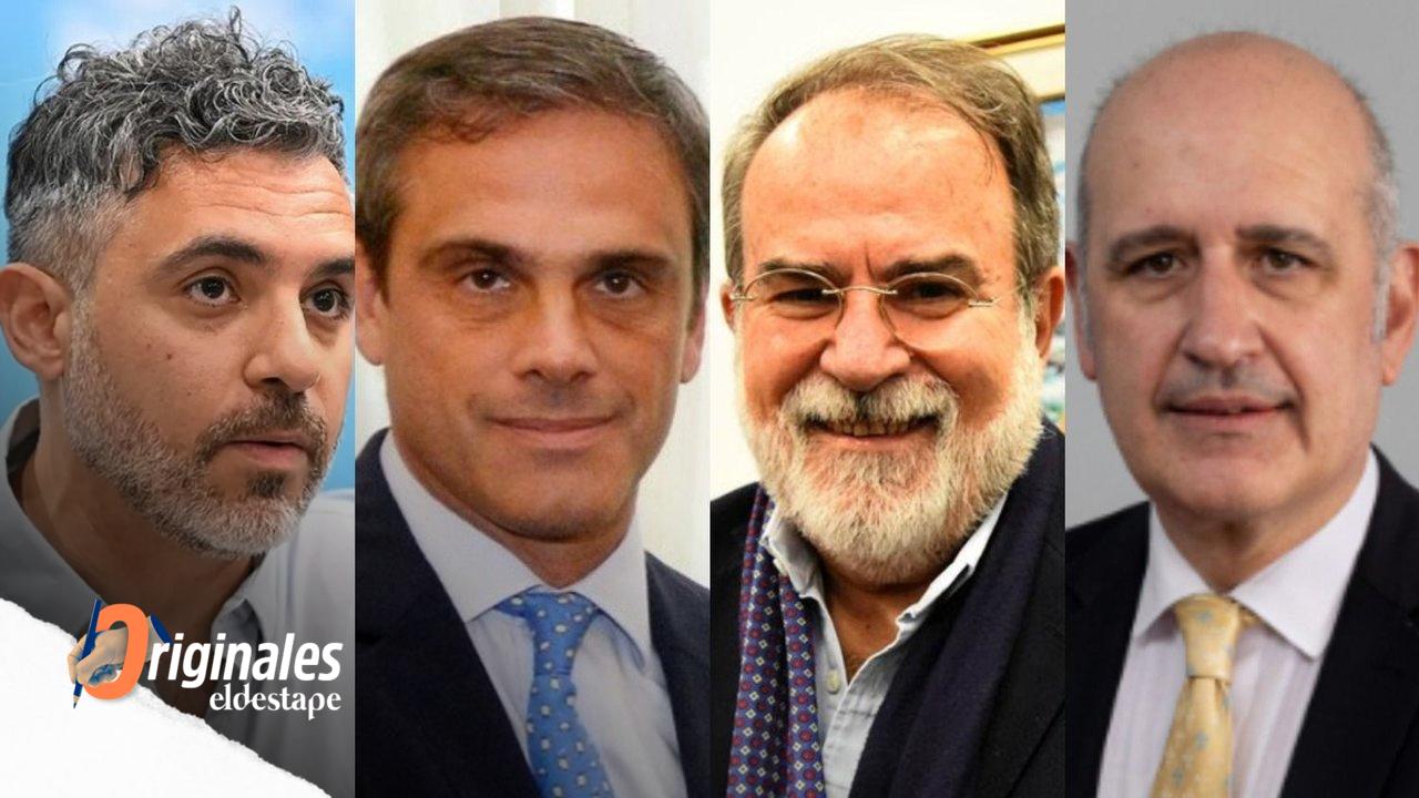 Cristian Girard, Guillermo Michel, Arnaldo Bocco, Raúl Rigo