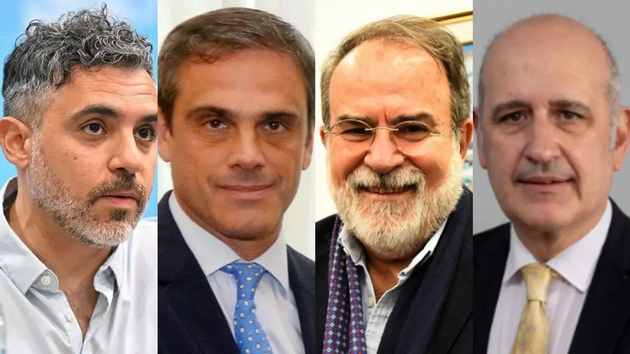 Cristian Girard, Guillermo Michel, Arnaldo Bocco, Raúl Rigo