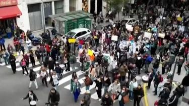 Trabajadores del Garrahan se movilizaron en medio de la crisis en el hospital