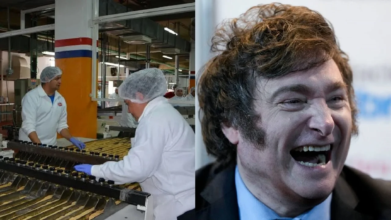 Fabrica y Javier Milei