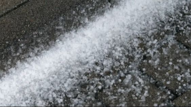 Qué es el graupel que podría caer en Buenos Aires en las próximas horas. Por qué podría caer graupel luego de la llegada de la ola de calor en Buenos Aires.