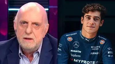 Horacio Pagani. Franco Colapinto. Horacio Pagani. Franco Colapinto.