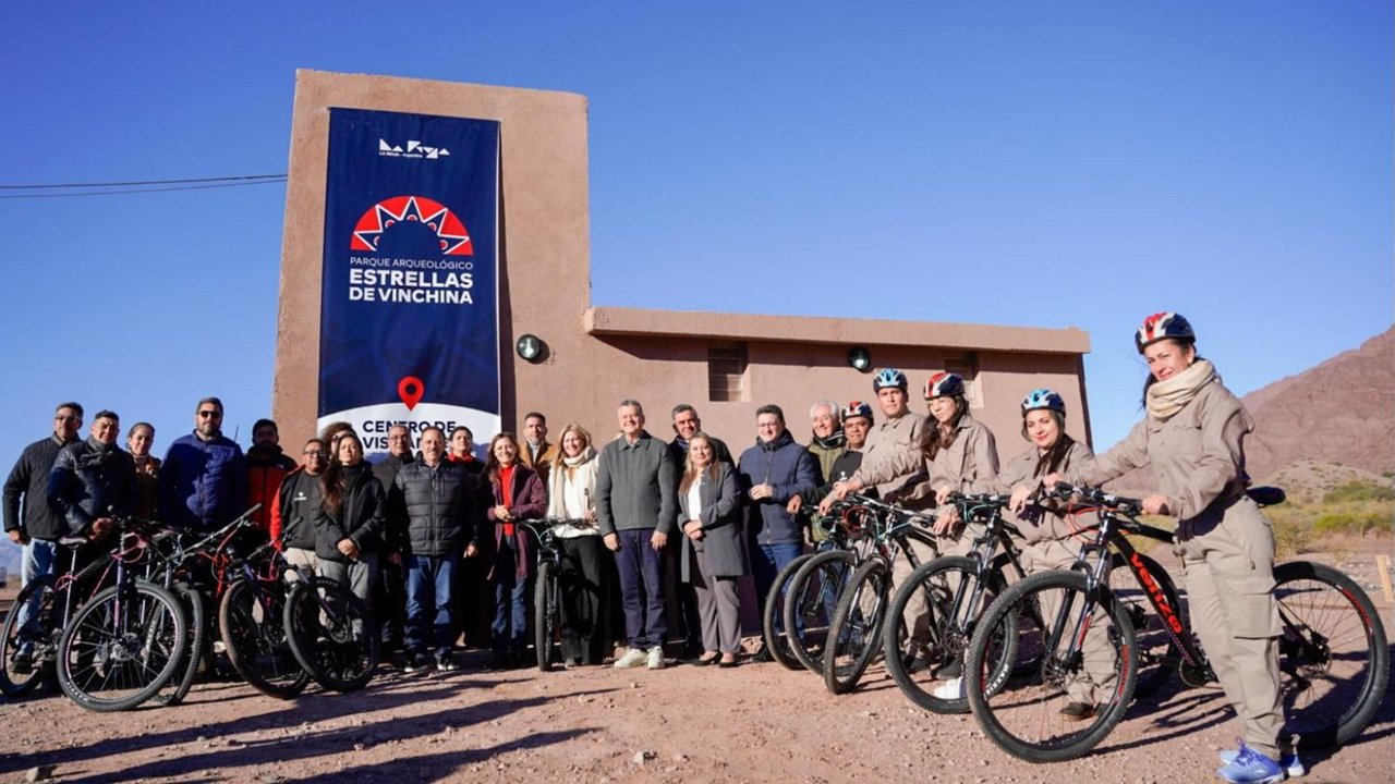 Patrimonio cultural e historia milenaria: Quintela inauguró un novedoso sitio arqueológico en La Rioja
