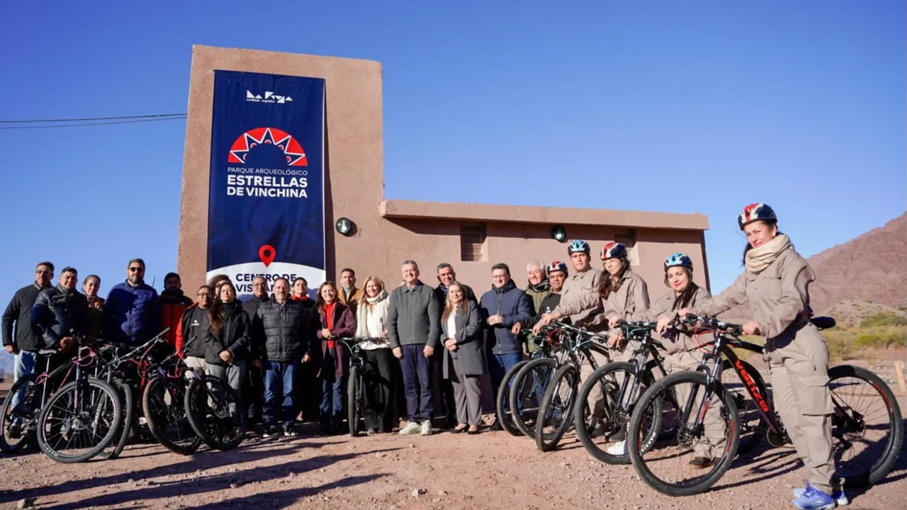 Patrimonio cultural e historia milenaria: Quintela inauguró un novedoso sitio arqueológico en La Rioja