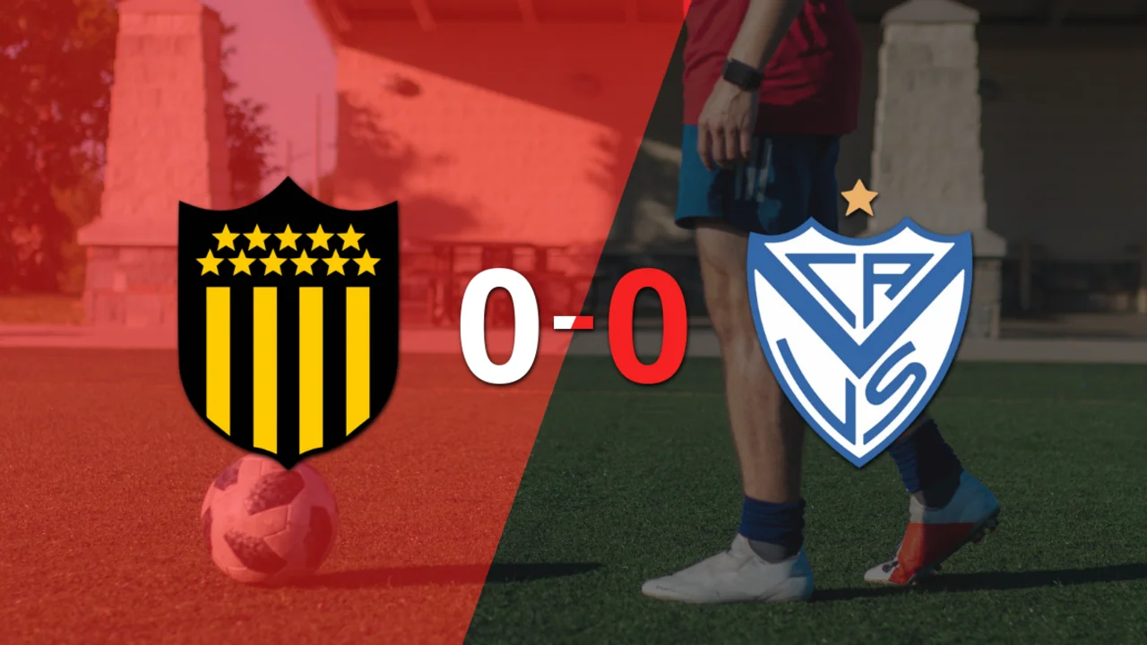 Peñarol y Vélez terminaron sin goles