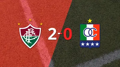 Fluminense deja a Once Caldas en cero con un triunfo 2-0 Fluminense deja a Once Caldas en cero con un triunfo 2-0