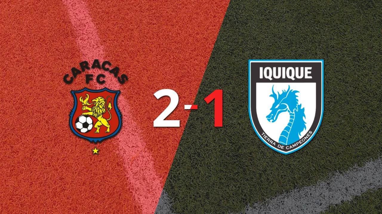 Deportes Iquique sufre una derrota 2-1 contra Caracas