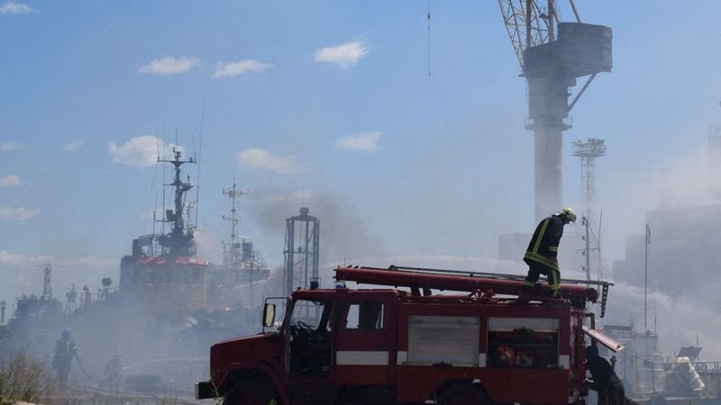 Ucrania necesita 500 millones de euros para reconstruir instalaciones portuarias críticas dañadas