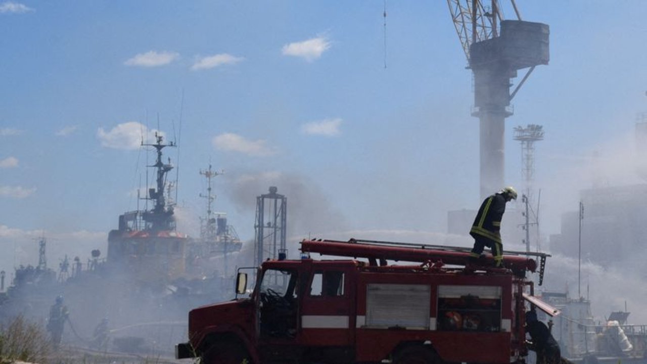 Ucrania necesita 500 millones de euros para reconstruir instalaciones portuarias críticas dañadas