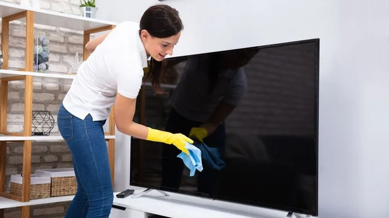 lcd, tv, televisión, televisor, smart tv, limpiar, limpieza, pantalla