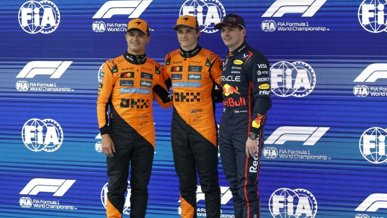 Piastri logra la pole y McLaren arrasa en España