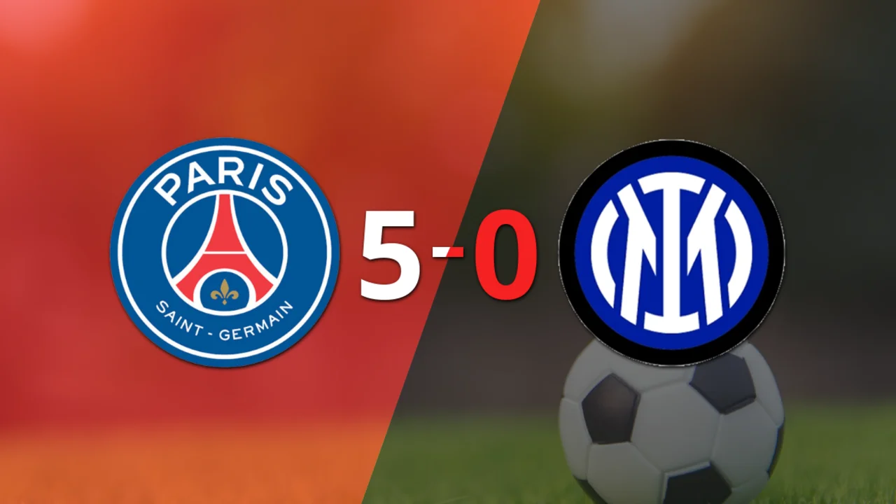 PSG derrota a Inter y se corona campeón