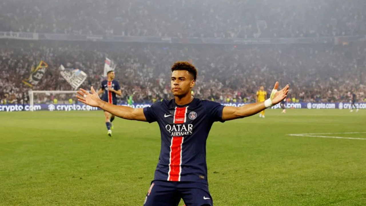 Doué deslumbra en el 5-0 del PSG al Inter en la final de la Liga de Campeones