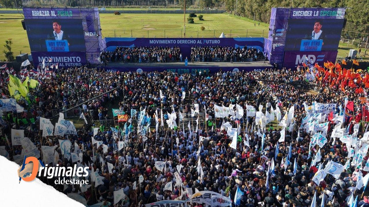 Kicillof lanzo el MDF con una demostración de fuerza que lo ubica en la primera línea de la oposición a Milei