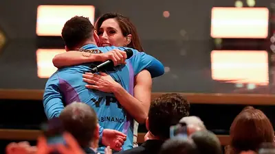 Soledad y Messi Soledad y Messi