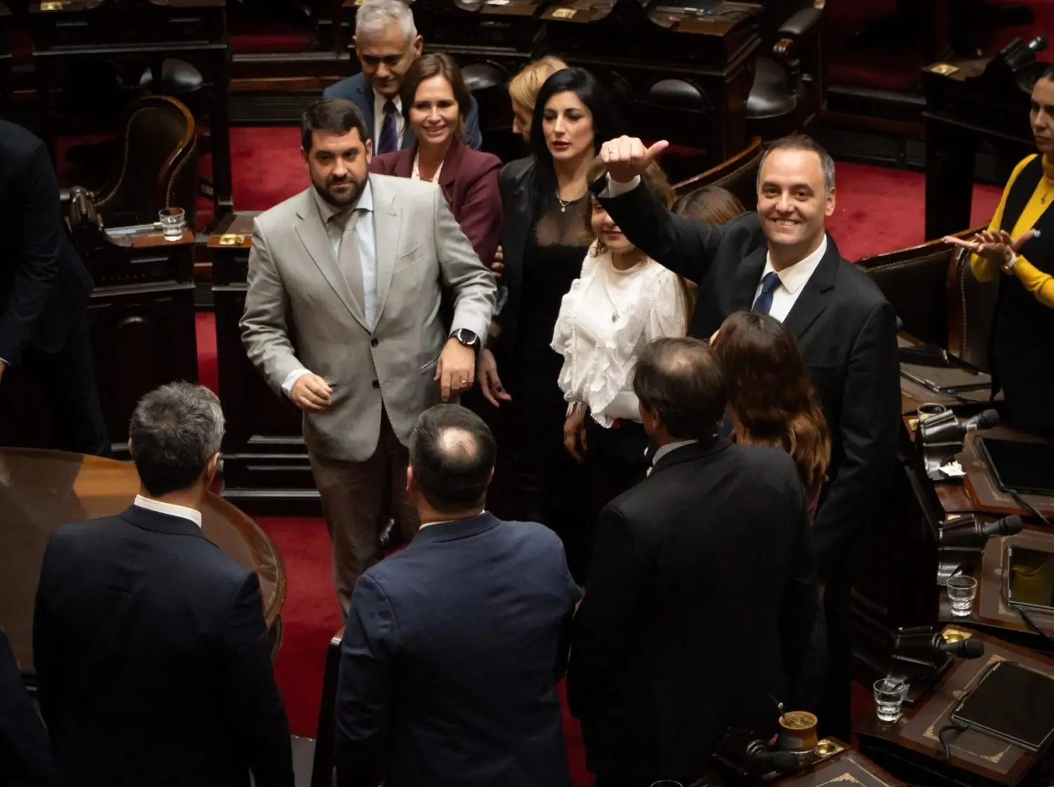 Adorni en el Congreso
