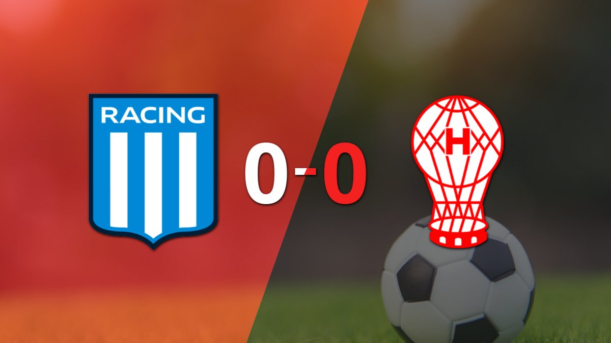 No hubo goles en el empate entre Racing Club y Huracán | El Destape