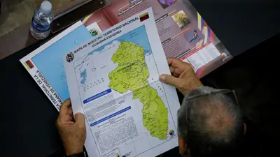 Guyana dice a la CIJ que reclamo de Venezuela sobre el Esequibo supone una amenaza existencial Guyana dice a la CIJ que reclamo de Venezuela sobre el Esequibo supone una amenaza existencial