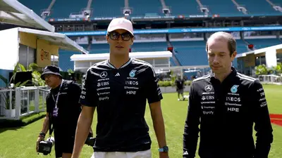 Del paddock al césped: Estadio de Miami se apresura a prepararse para el Mundial tras la F1 Del paddock al césped: Estadio de Miami se apresura a prepararse para el Mundial tras la F1