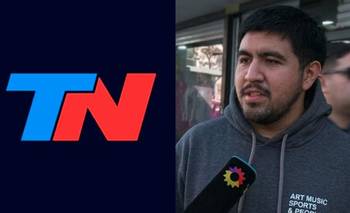 El insólito móvil de TN a un libertario: "Vivo con..." | Televisión 