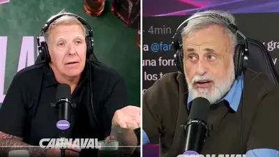 Jorge Rial y Alejandro Fantino Jorge Rial y Alejandro Fantino