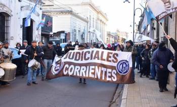 Marcha en Corrientes: judiciales se movilizan en reclamo del aumento que Valdés desconoce | Corrientes
