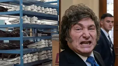 Fábrica de calzado y Javier Milei Fábrica de calzado y Javier Milei