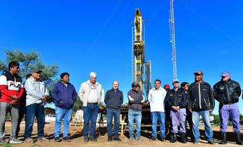 Acceso al agua potable: la provincia realizó nuevas perforaciones en El Portillo | Obra hídrica
