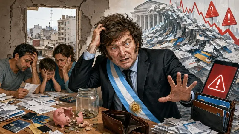 Morosidad Crédito Milei