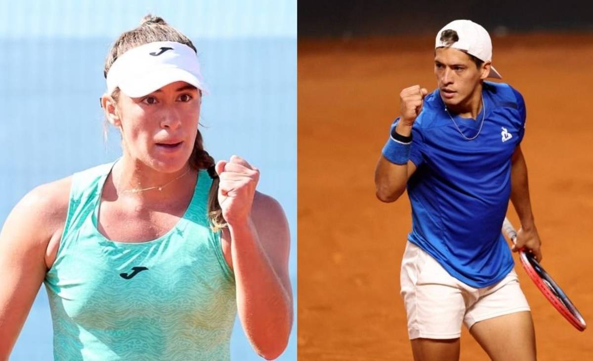 Sebastián Báez avanza en Roma; Solana Sierra también gana — image 1