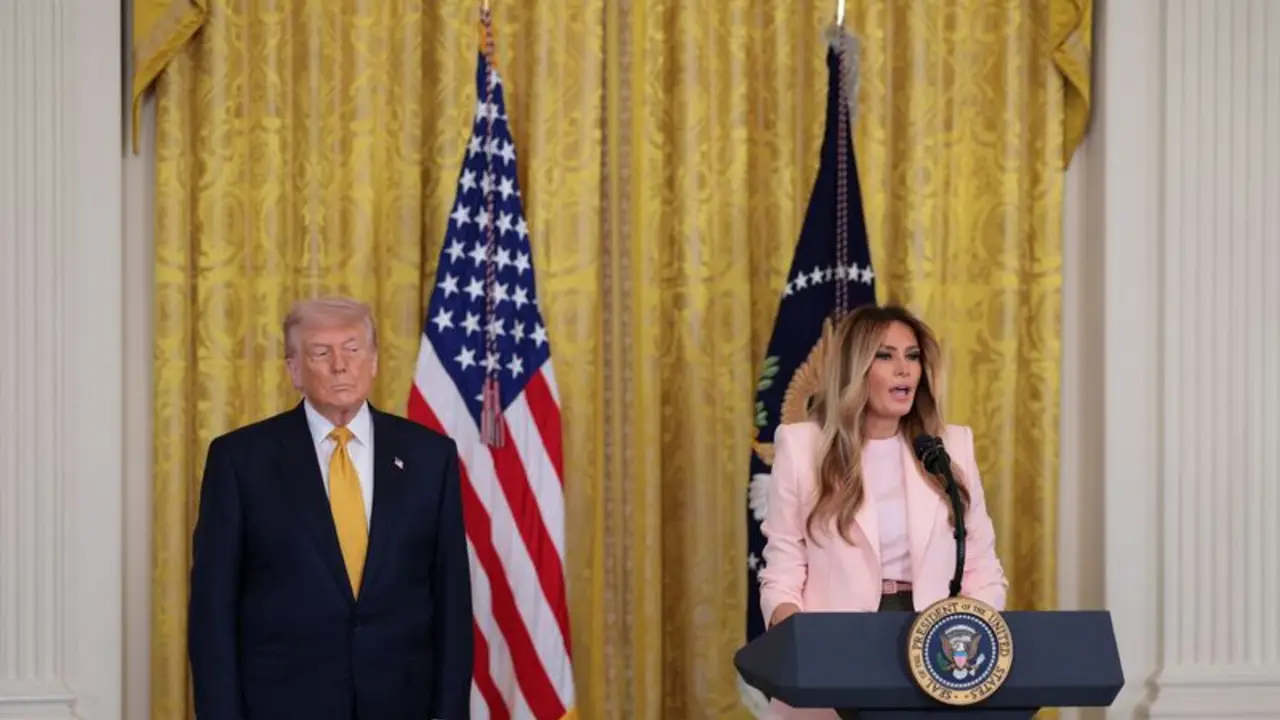 Donald Trump y Melania