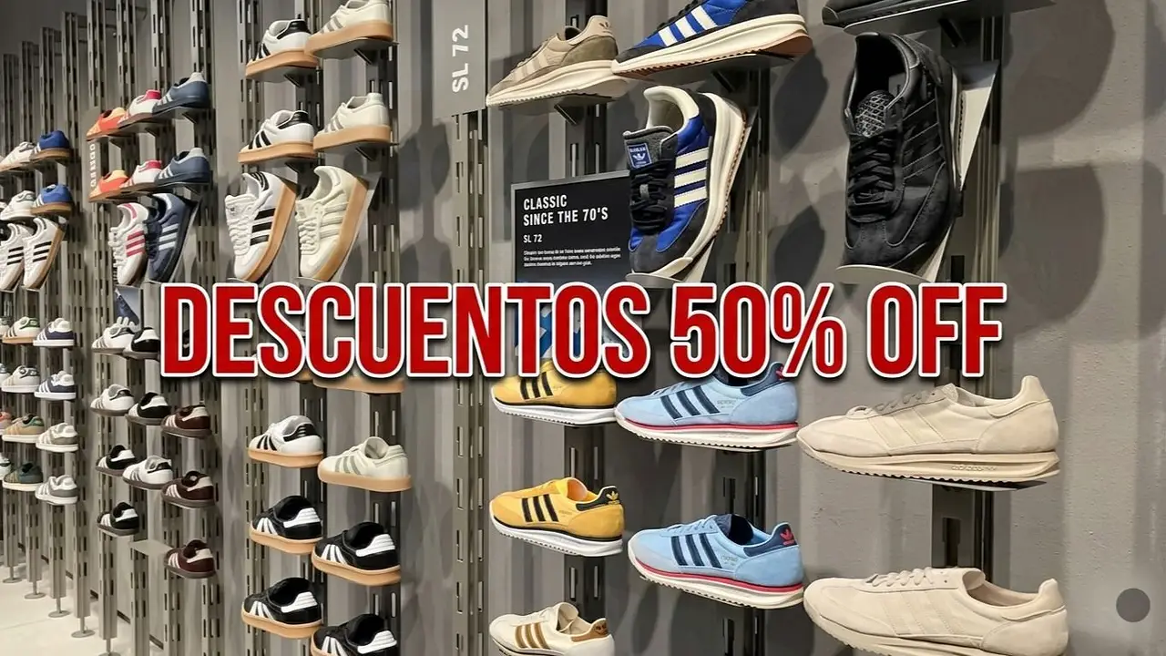 Zapatillas desde $50.000 en Adidas: dónde comprar más barato por el fin de la temporada
