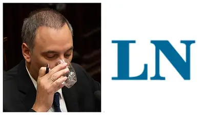 Manuel Adorni y LN+ Manuel Adorni y LN+