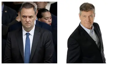 Mario Pergolini y Manuel Adorni Mario Pergolini y Manuel Adorni