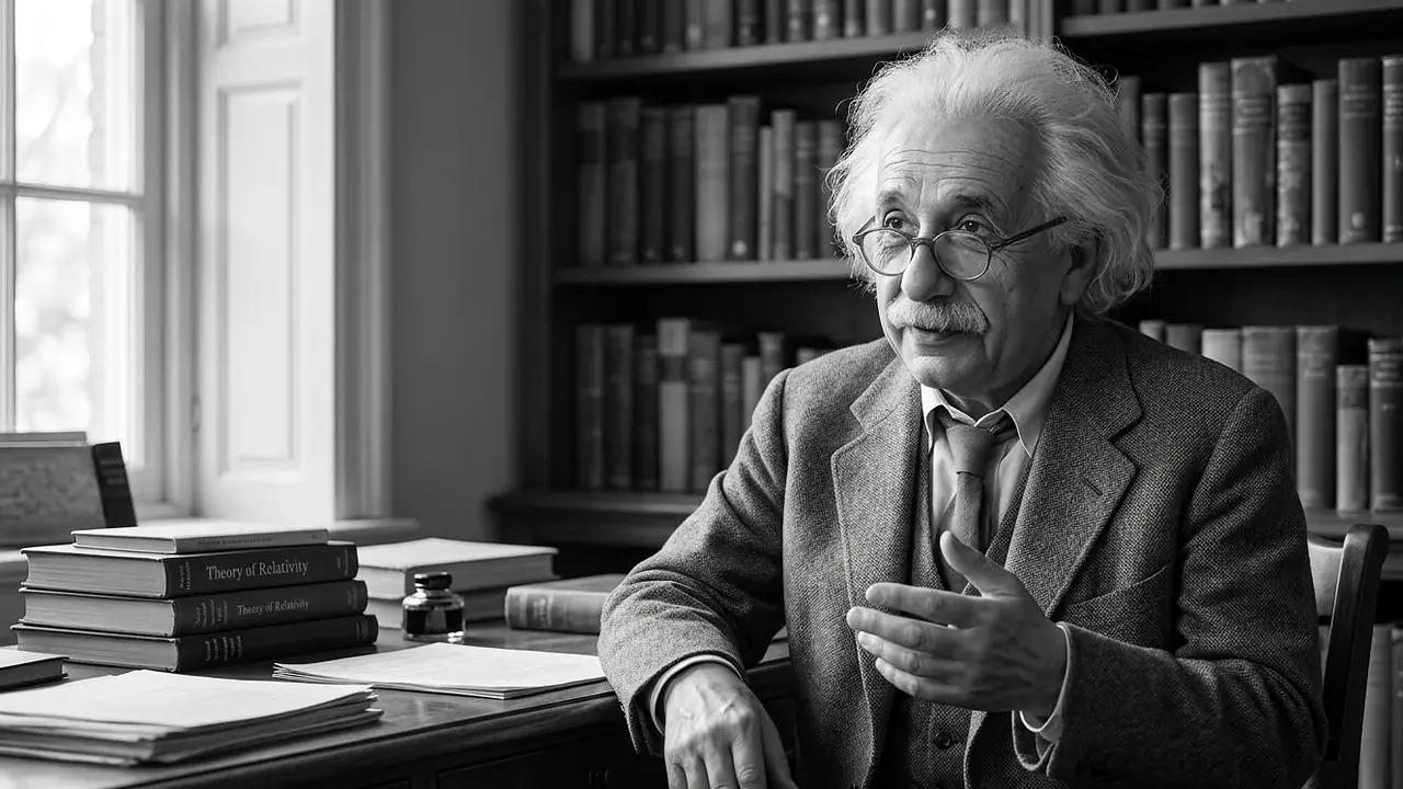 Albert Einstein creado con Inteligencia Artificial