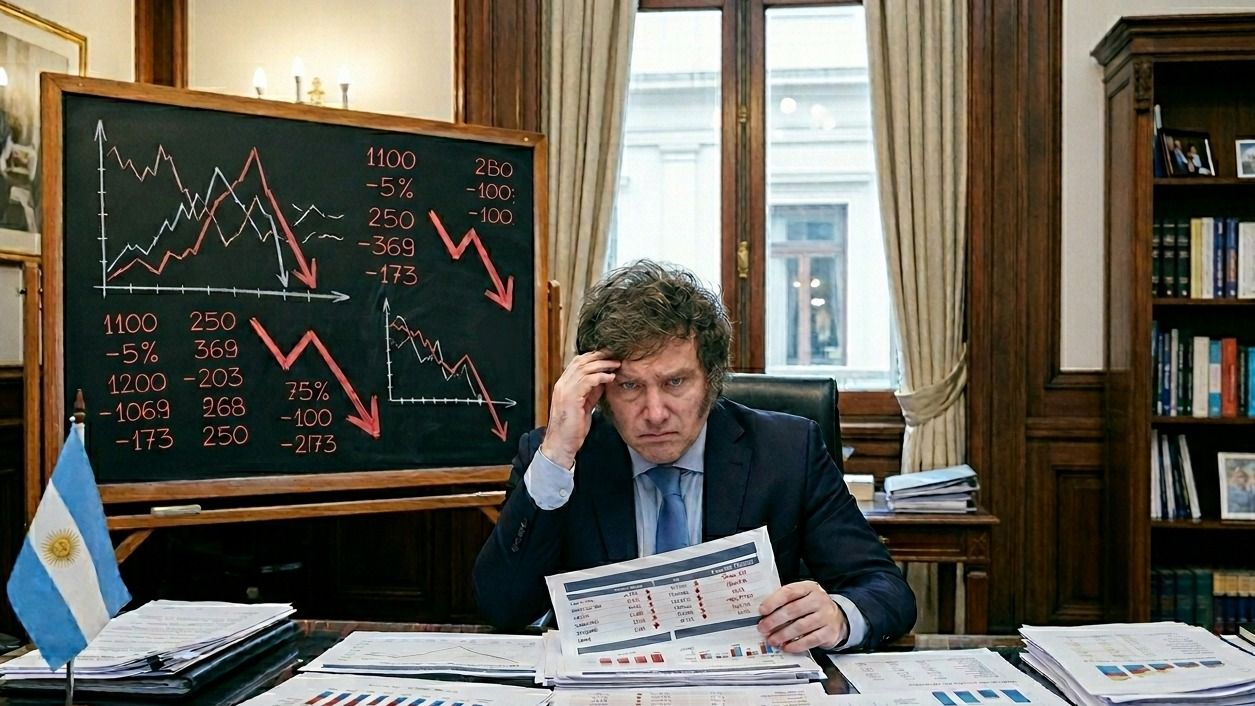 El peor momento: los números de la encuesta que más le pega a Milei | Encuestas