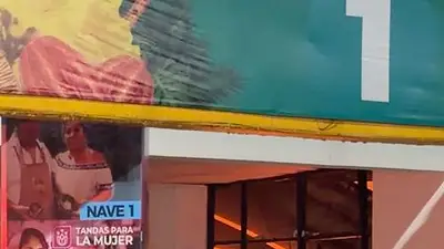 Al menos cinco muertos por incendio en multitudinaria feria de México Al menos cinco muertos por incendio en multitudinaria feria de México