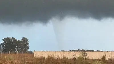 Tornado en Las Flores Tornado en Las Flores