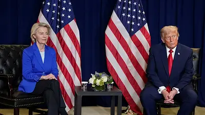 Trump dice que dará a la UE hasta el 4 de julio para cumplir acuerdo comercial o subirá aranceles Trump dice que dará a la UE hasta el 4 de julio para cumplir acuerdo comercial o subirá aranceles