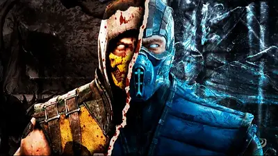Scorpion y Sub-Zero de Mortal Kombat Scorpion y Sub-Zero de Mortal Kombat