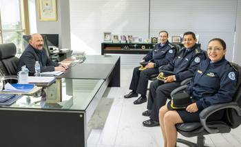 Insfrán recibió a autoridades de la Policía Científica y destacó su trabajo en territorio | Seguridad