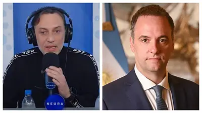 Tronco y Manuel Adorni. Tronco y Manuel Adorni.