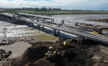 PBA avanza con las obras de nuevos puentes sobre el río Salado en Roque Pérez | Pba