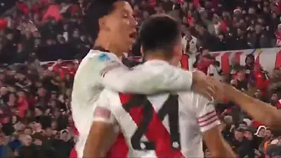 Video: el gol de Marcos Acuña para River vs San Lorenzo con un estiletazo de Juanfer Quintero Video: el gol de Marcos Acuña para River vs San Lorenzo con un estiletazo de Juanfer Quintero